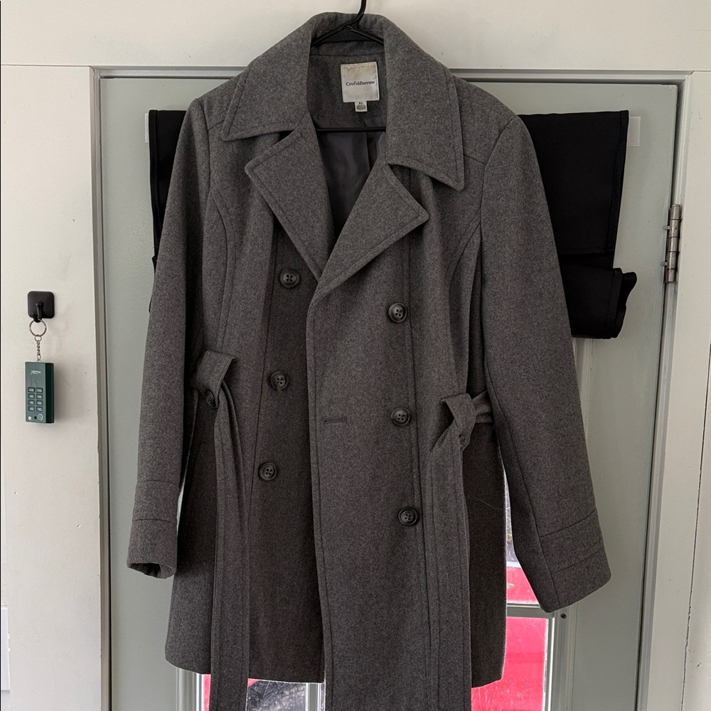 Croft & Barrow Charcoal Peacoat